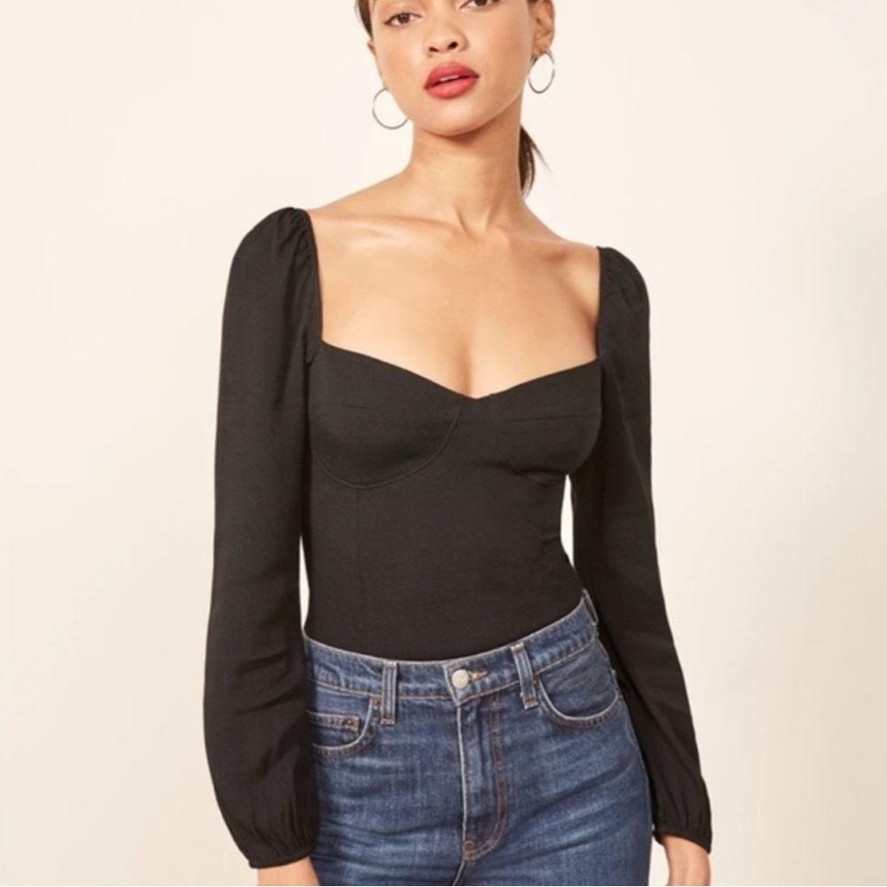 Elegant Black Women's Top